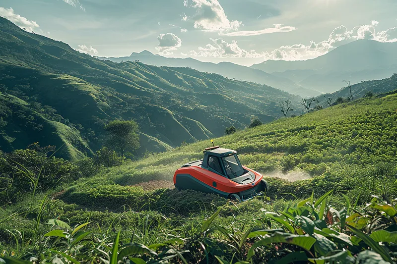 desbrozadora automática y su funcionalidad en el campo agrícola