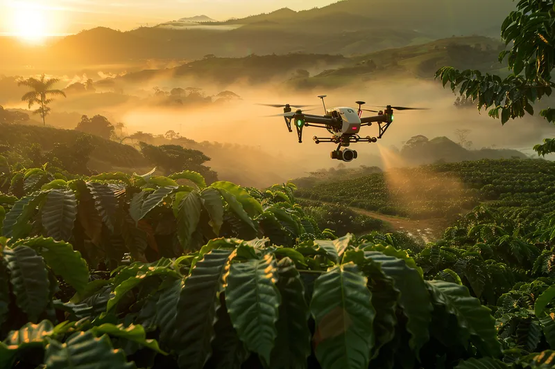 drones para fumigar: una revolución en la agricultura colombiana