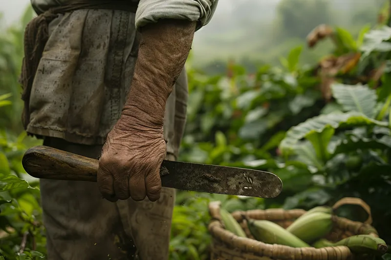 machete herramienta basica para el agricultor