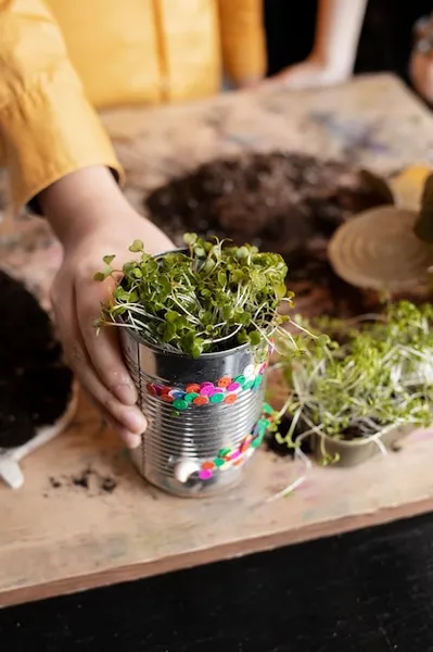 cómo hacer macetas con imán para la nevera para suculentas, un toque verde en tu cocina