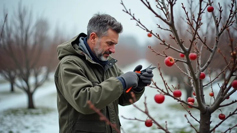 Como Podar Un Manzano y Otros Frutales En Invierno Para Mejorar La Produccion