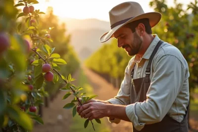 Como y Cuando injertar un Ciruelo en la Huerta