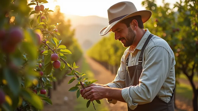 Como y Cuando injertar un Ciruelo en la Huerta