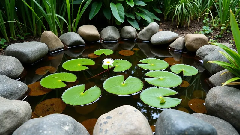 estanque en el jardín o en el huerto: tips para crear un biolago pequeño