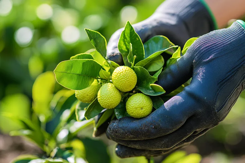 Guia para cultivar caviar citrico o lima caviar