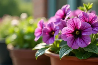 Petunias. Cuidados De Esta Planta En El Jardin O En Maceta